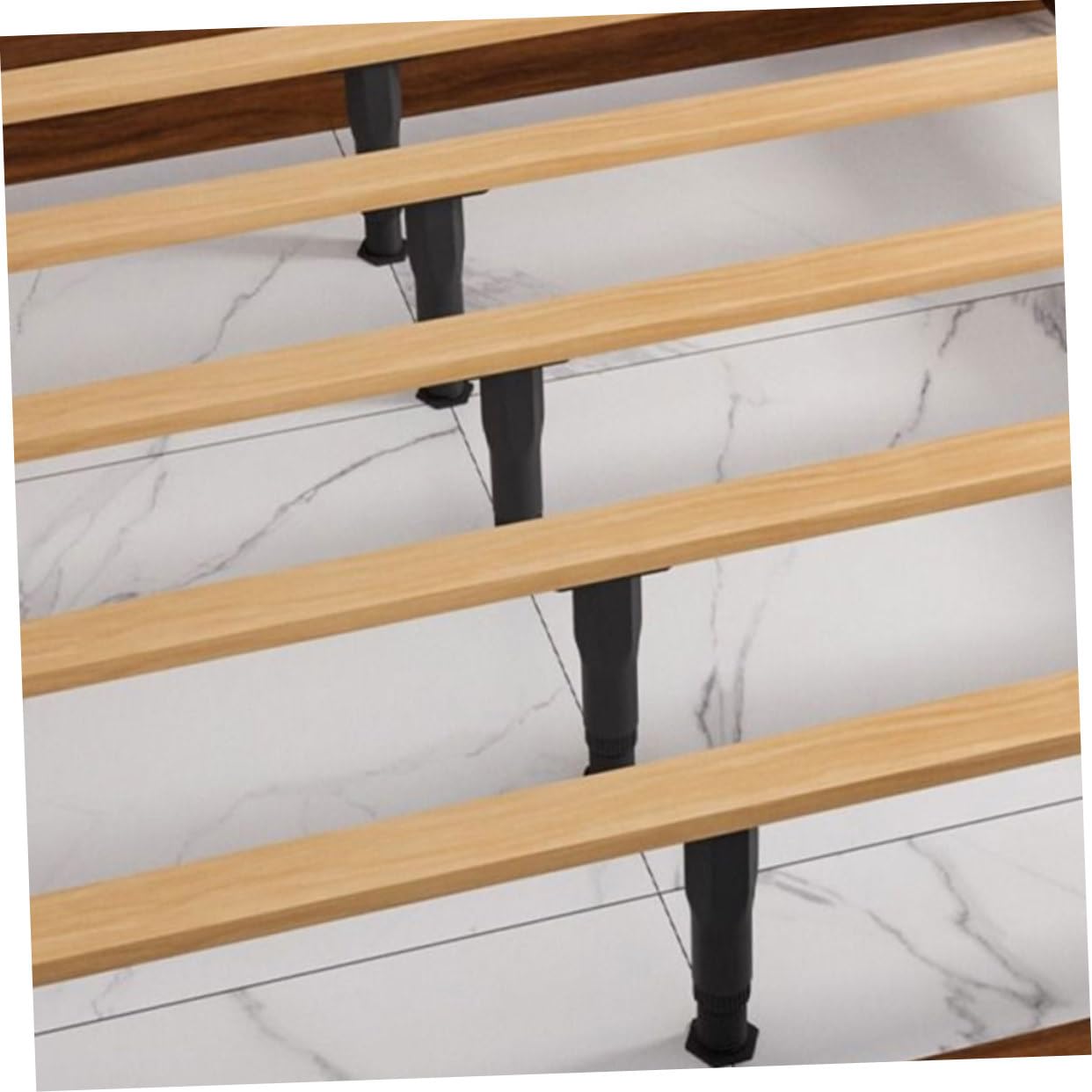 Gambe di Supporto Regolabili T per Telaio Letto, 6 Pezzi