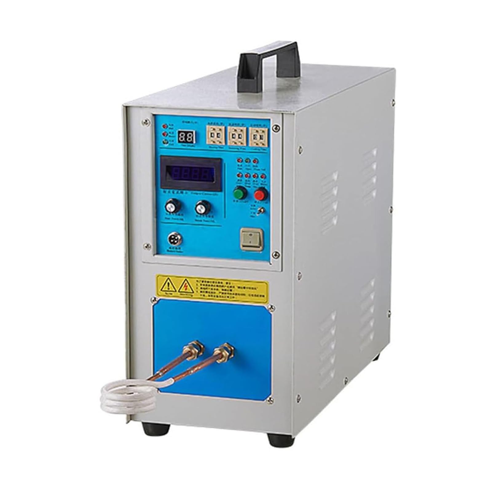 vanenferse 220V High Frequency Induction Heating Machine 15KW 30-100KHz Heat Melting Welding Quenching Annealing Brazing Metal Melting Furnace