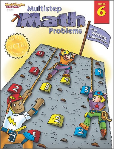 Math Multistep Problems Grade 6: With Written Explanations
