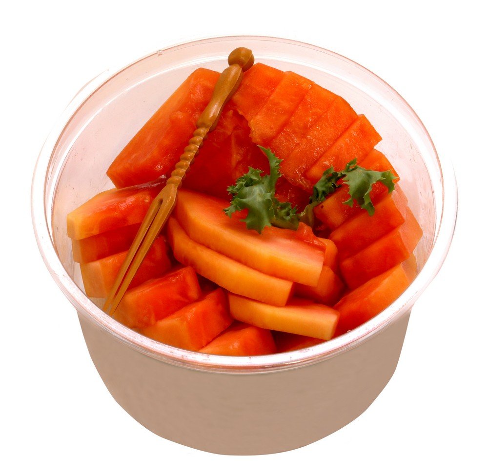 Papaya, Cut, 250g