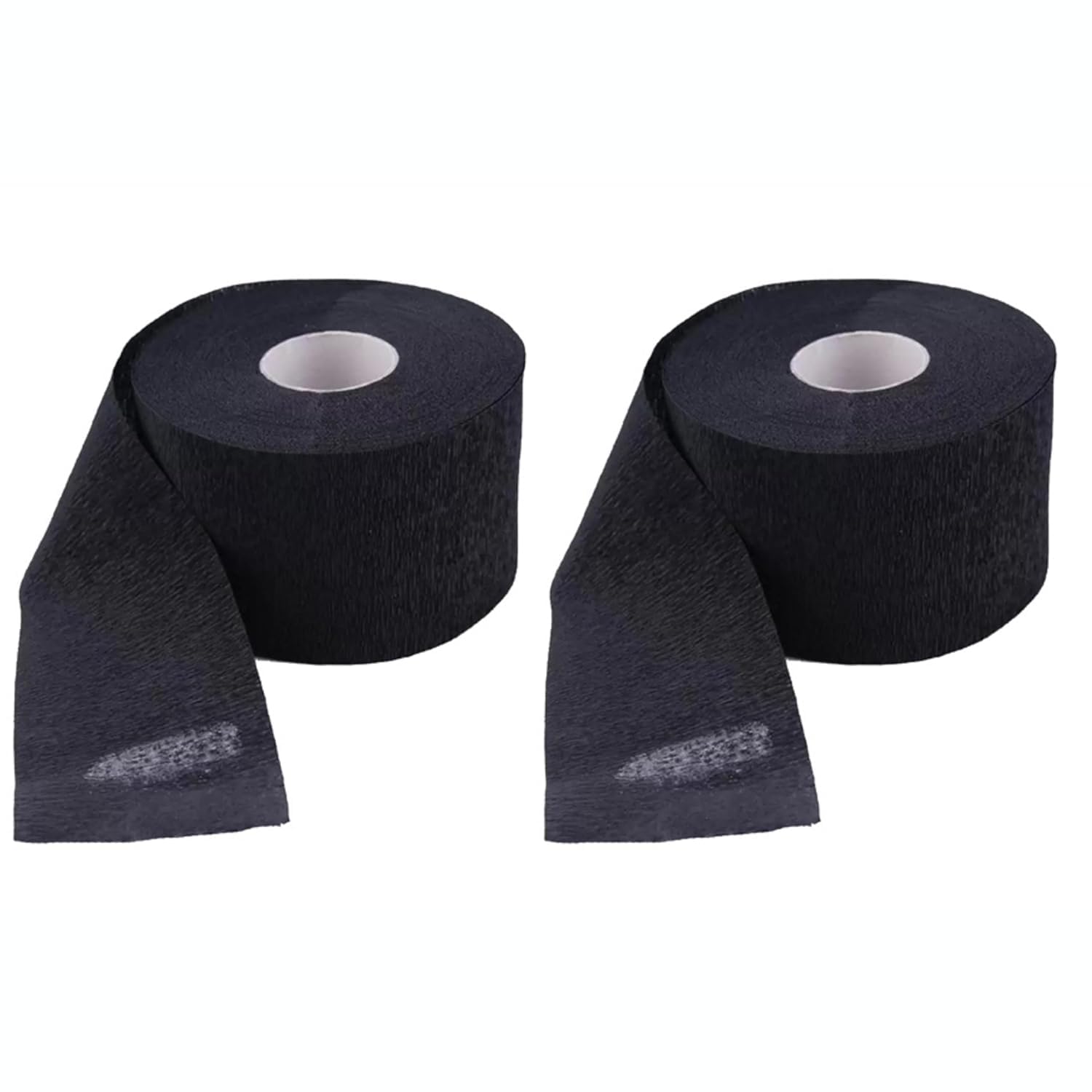 The Shave Factory Neck Strip, Disposable Barber Neck Band (2 Rolls, Black)