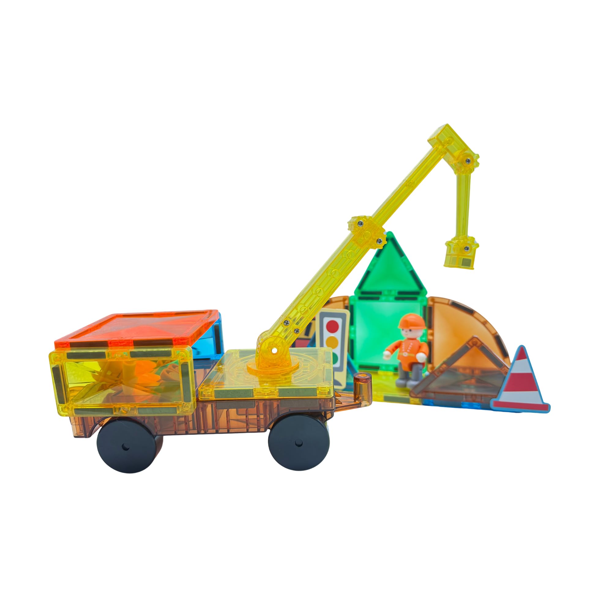 Mideer Mi primer kit magnético Héroes de la ciudad 33 piezas