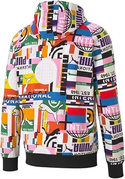 Puma - Mens Intl AOP Hoodie, Size 