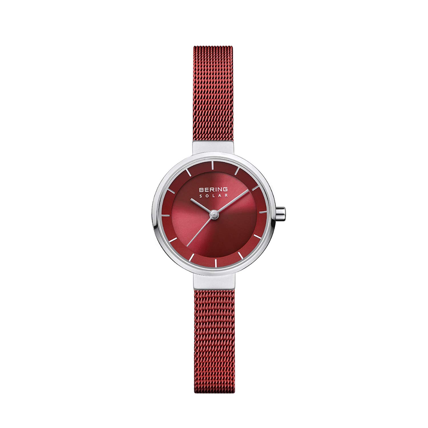 Women Analog Solar Collection Watch with Stainless Steel Strap & Sapphire Crystal