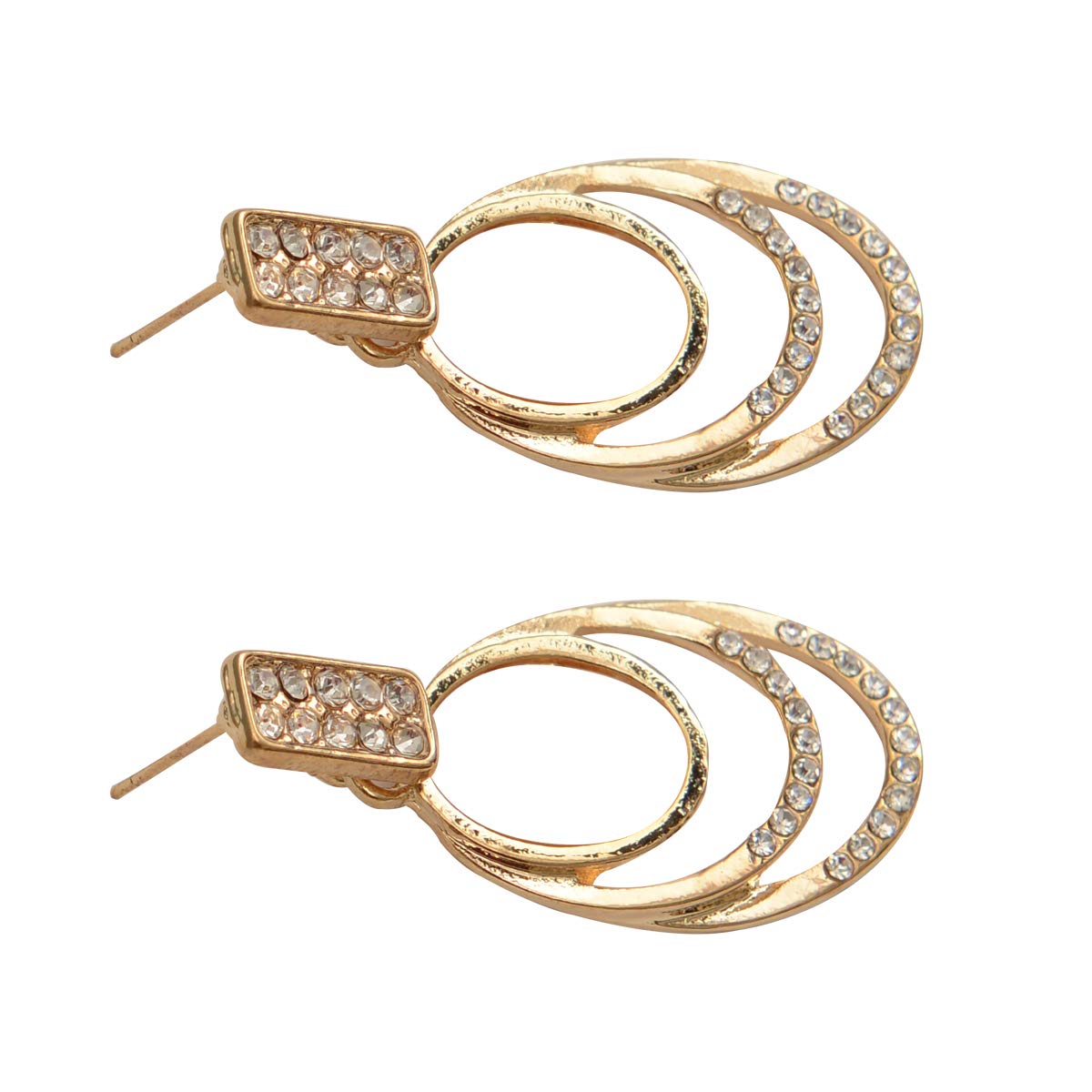 Elegant Gold Dangle Earrings for Women