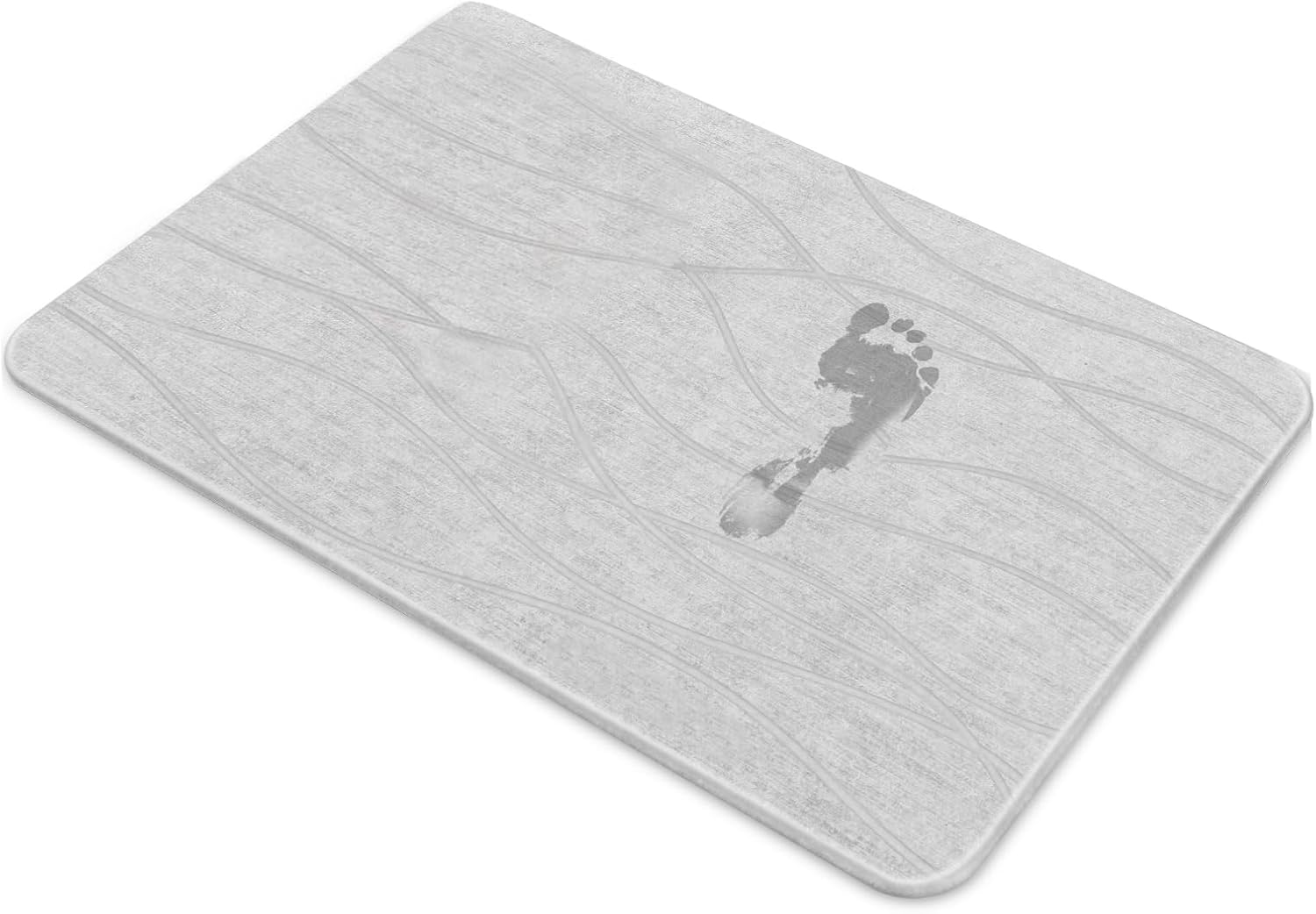 Bath Mat, Diatomaceous Earth Bath Mat Stone - Non-Slip Stone Bath Mats ...