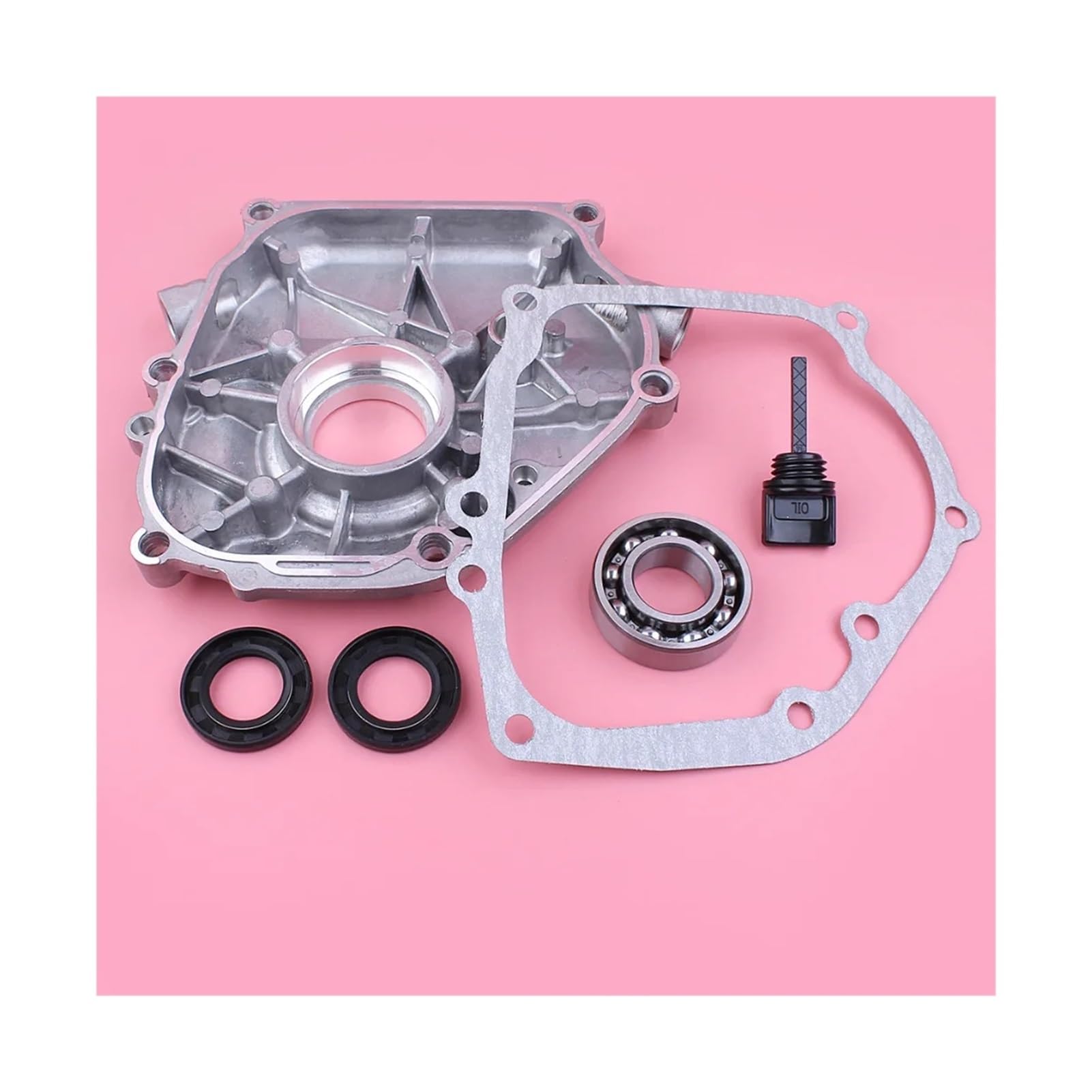 Junta Protectora de cárter for GX160 GX200 GX 160 200 5.5HP 6.5HP, cojinete de manivela, Varilla de Nivel de Sello de Aceite, Pieza de Motor de cortacésped