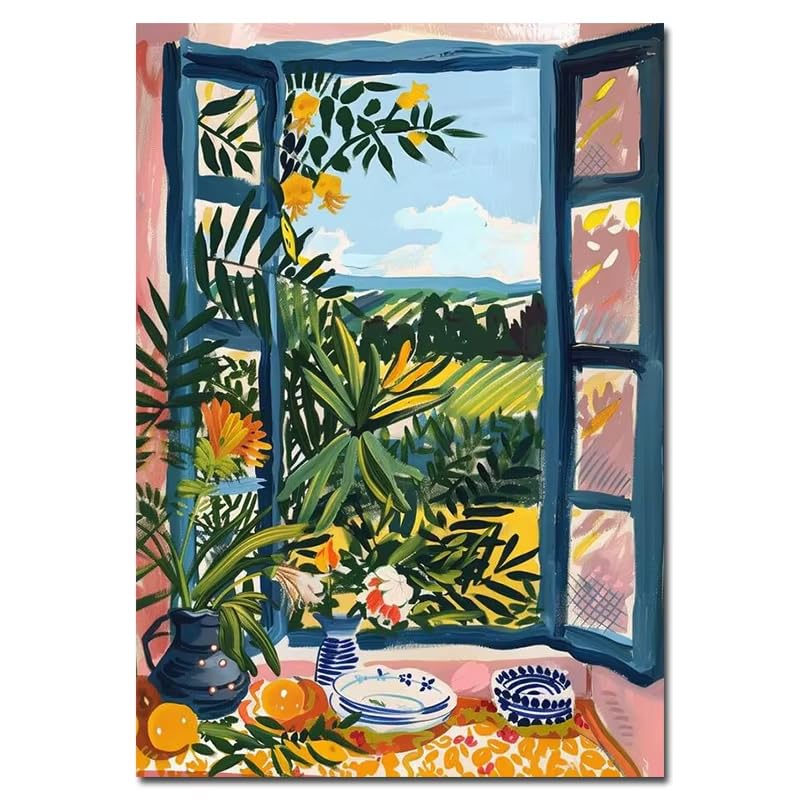 Tableau Matisse fenêtre ouverte pour la décoration de la chambre