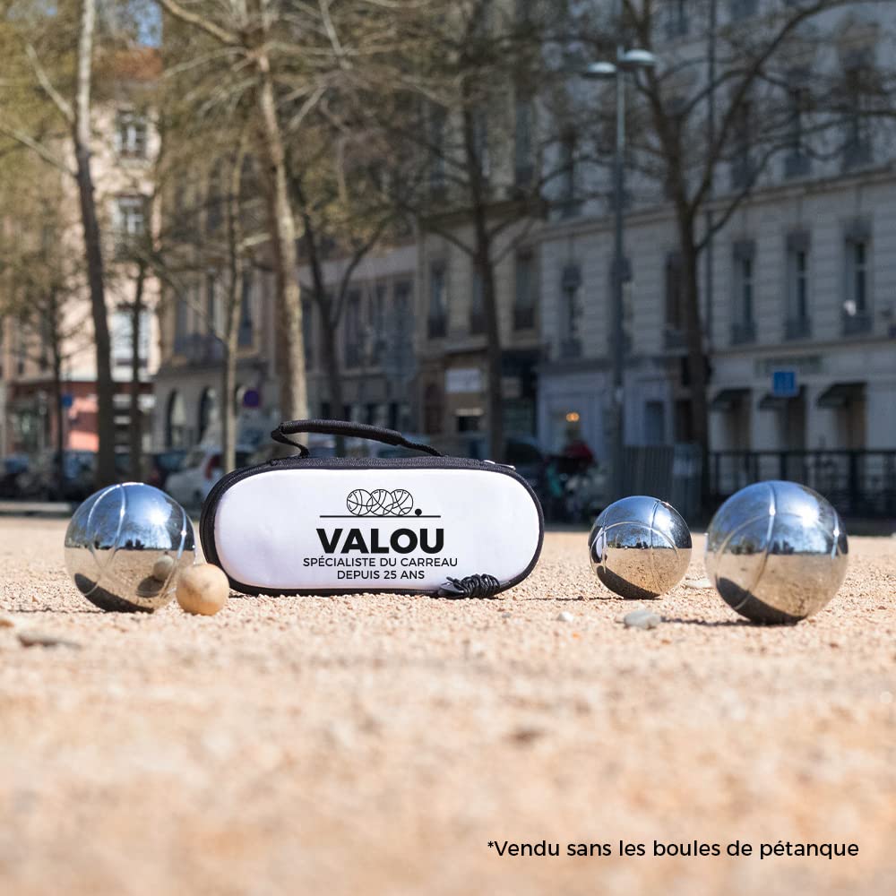 CADEAUX.COM - Sacoche Boule Pétanque Personnalisable - Sac Pétanque en Coton pour Boule de Petanque - Vendu Seul - Cadeau Personnalisé - Cadeau Homme