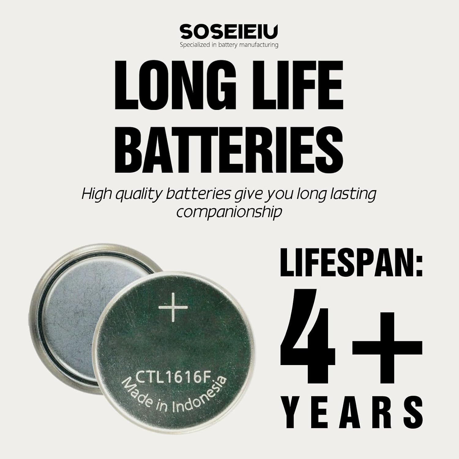 CTL1616F Solar Rechargeable Battery for Casio Solar Powered Watches -Compatible with CTL1616#10065657, #10291127, #10382262, #10175828, #94806704-Replacement Toolkit