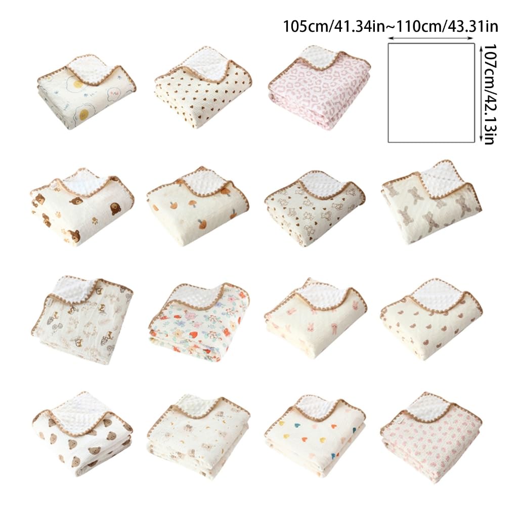 Baby Swaddles - Coperta per neonati, per bambini e bambine, non fluorescente, copertura per passeggino, culla
