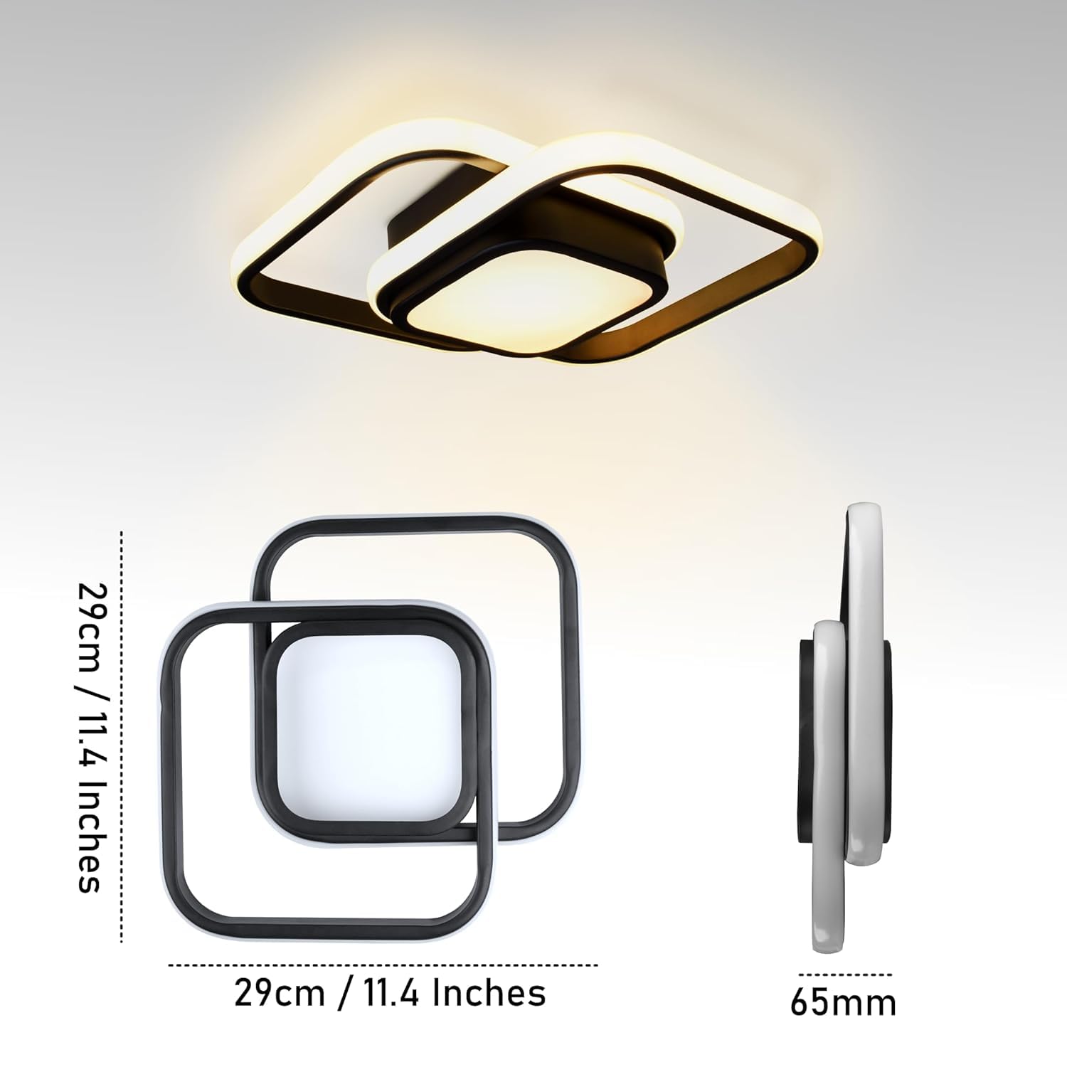 PIYU LED Ceiling Light - 3 Color Adjustable -7 PIYU LED Ceiling Light - 3 Color Adjustable -7