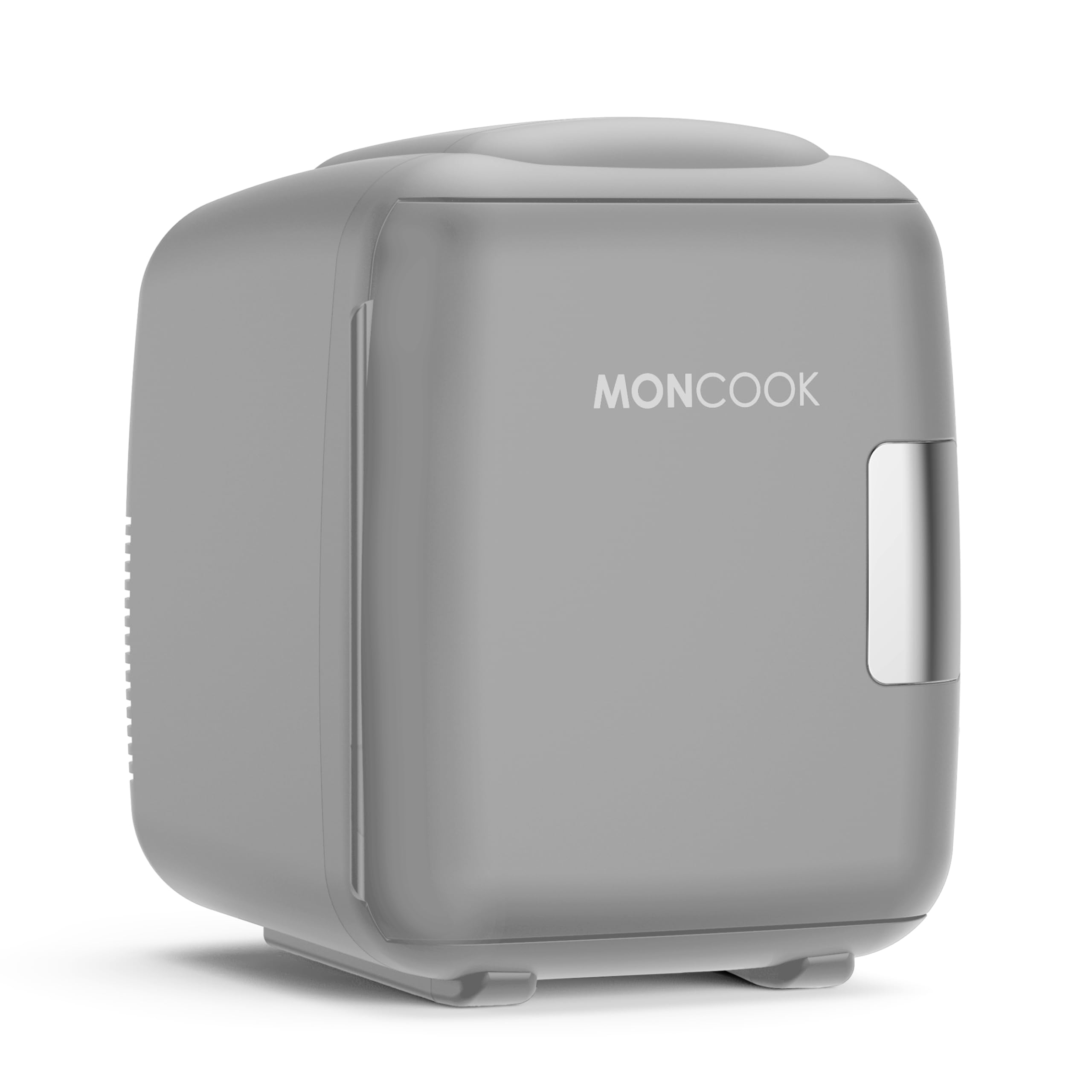 MONCOOK Mini Fridge For Bedrooms - Small, Portable & Quiet Mini Fridges For Skincare, Medicine, Food & Drinks - Cooling & Warming Function - Perfect For Home, Office, Car Or Travel - 14L - Black Mono — view 11