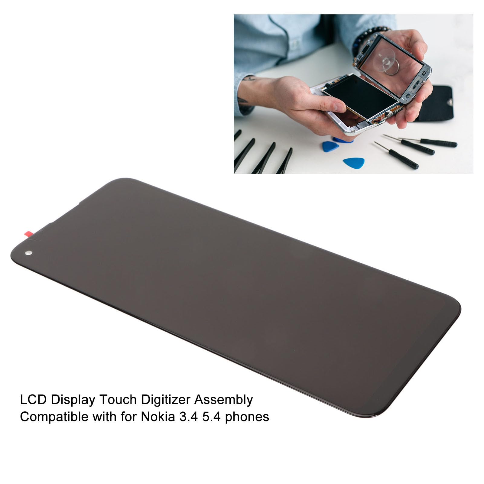 Ecran Display LCD Complet Noir Nokia 8