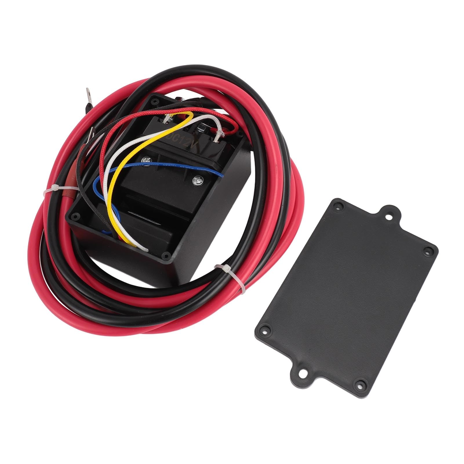 Keenso Przekaźnik Wyciągarki Elektrycznej 250A 12V, Sterownik do ATV,