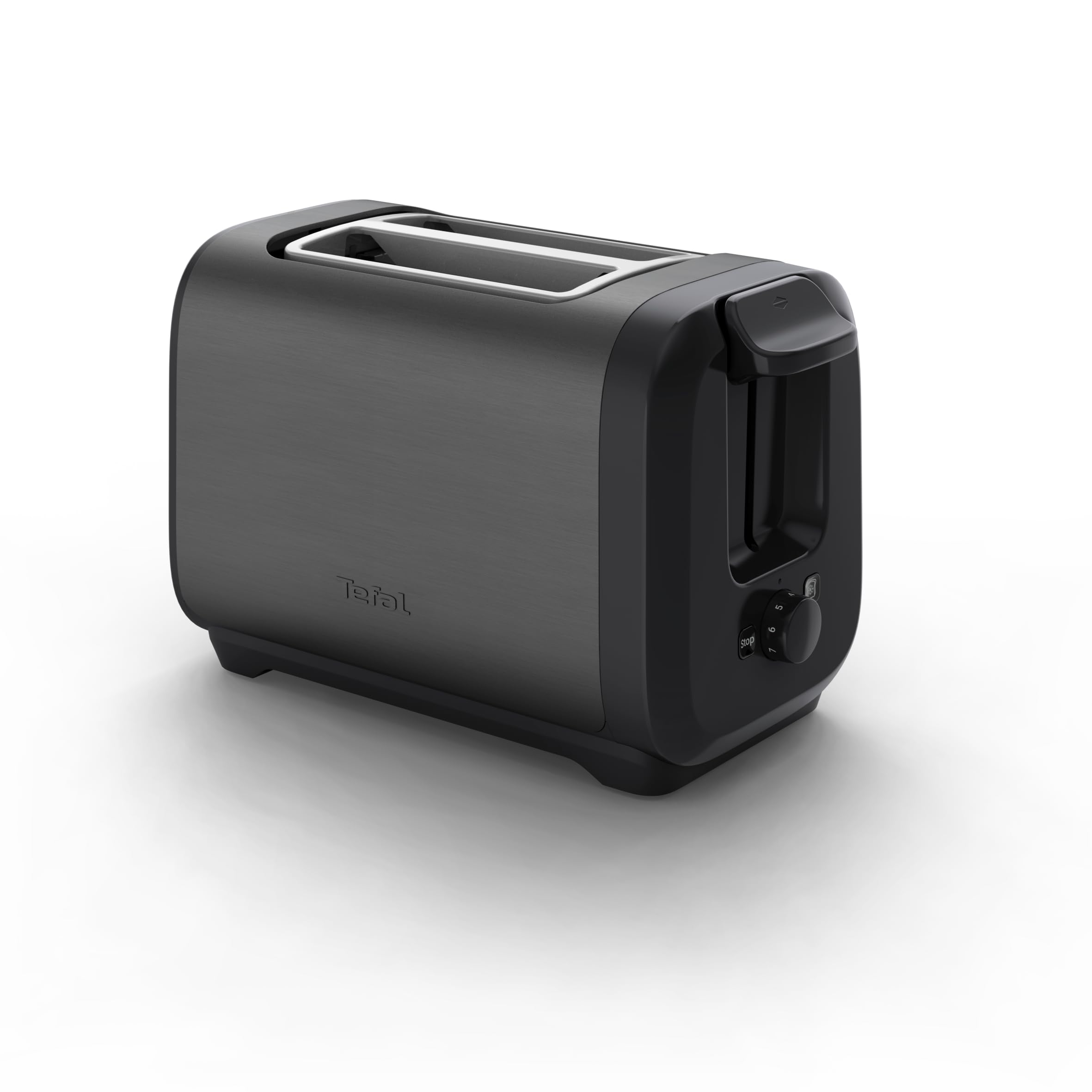 Tefal Tefal Subito 2-Slot Toaster, Plastic, Stainless Steel, 7 Browning Levels, Defrost + Reheat, Removable Crumb Tray, High-Lift Rack