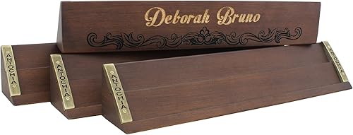 Miniatura 2 de Juego completo personalizado de Rummy Game - Estantes y azulejos personalizados de madera