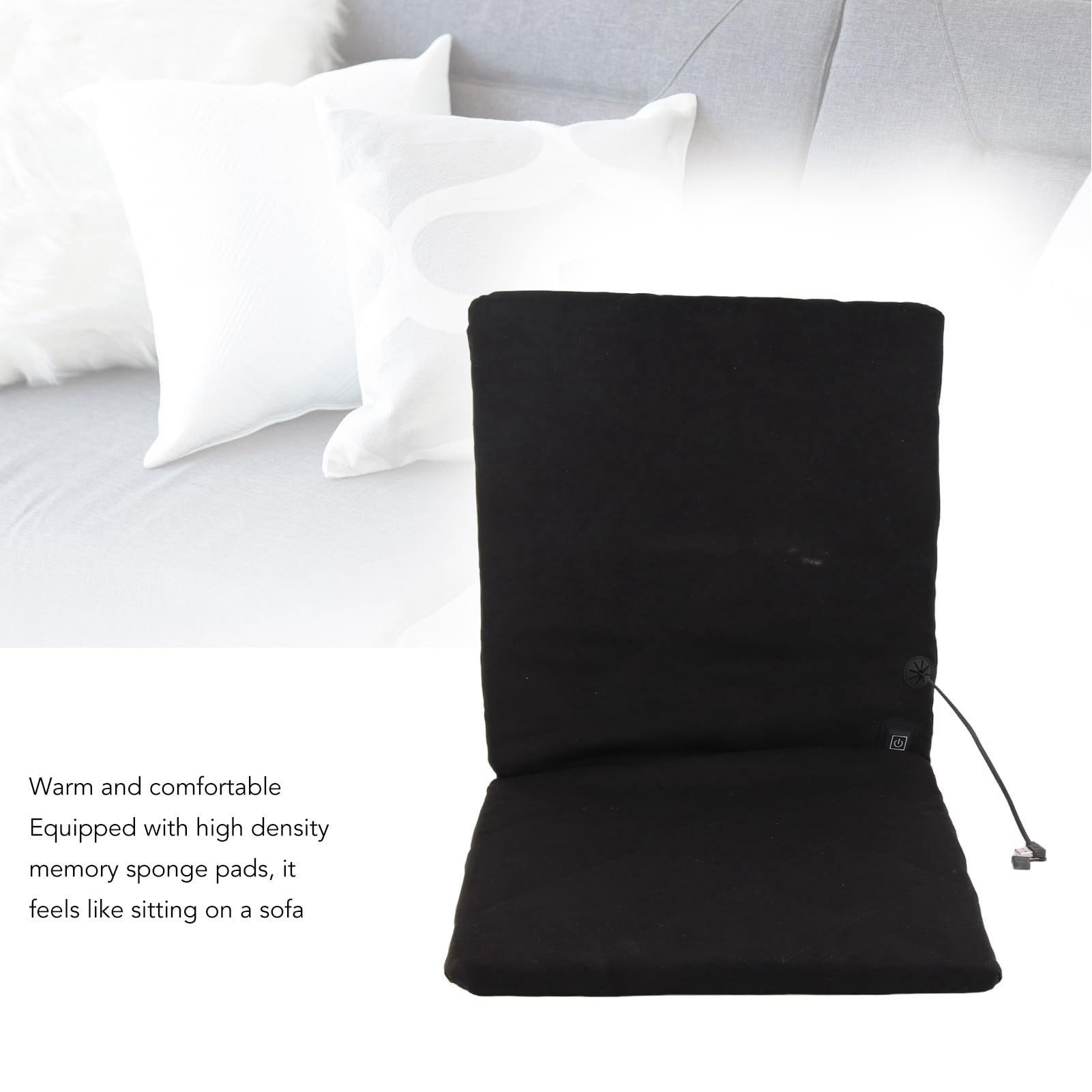 Verwarmde campingstoel, USB verwarmde draagbare campingstoel