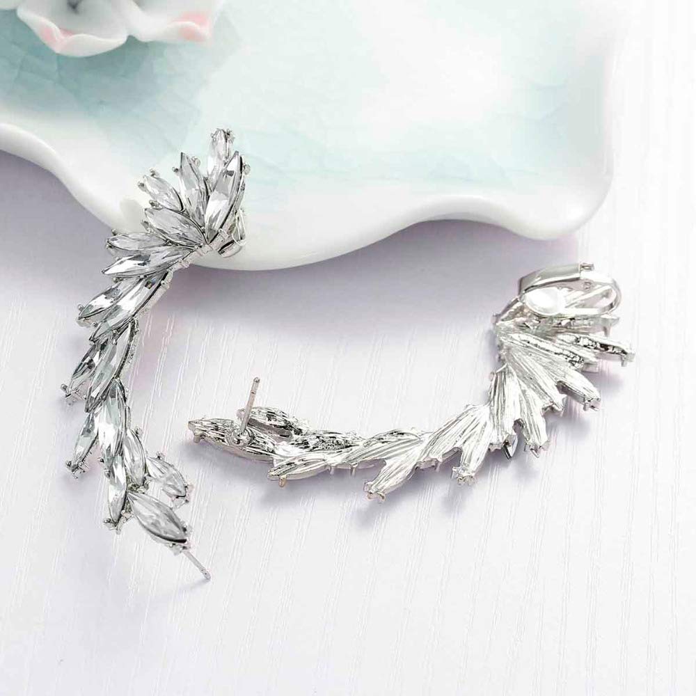 Boucles D'Oreilles Clou CM Paris - Strass Rouge 2mm, Tige Argent Sterling, Neuf Avec Sachet