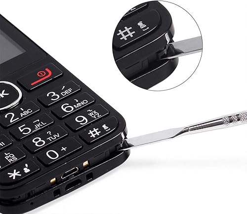 Miniatura 6 de Metal Spudger - Herramientas de reparación de apertura para iPhone, iPad, portátil, celular, universal, paquete de 2