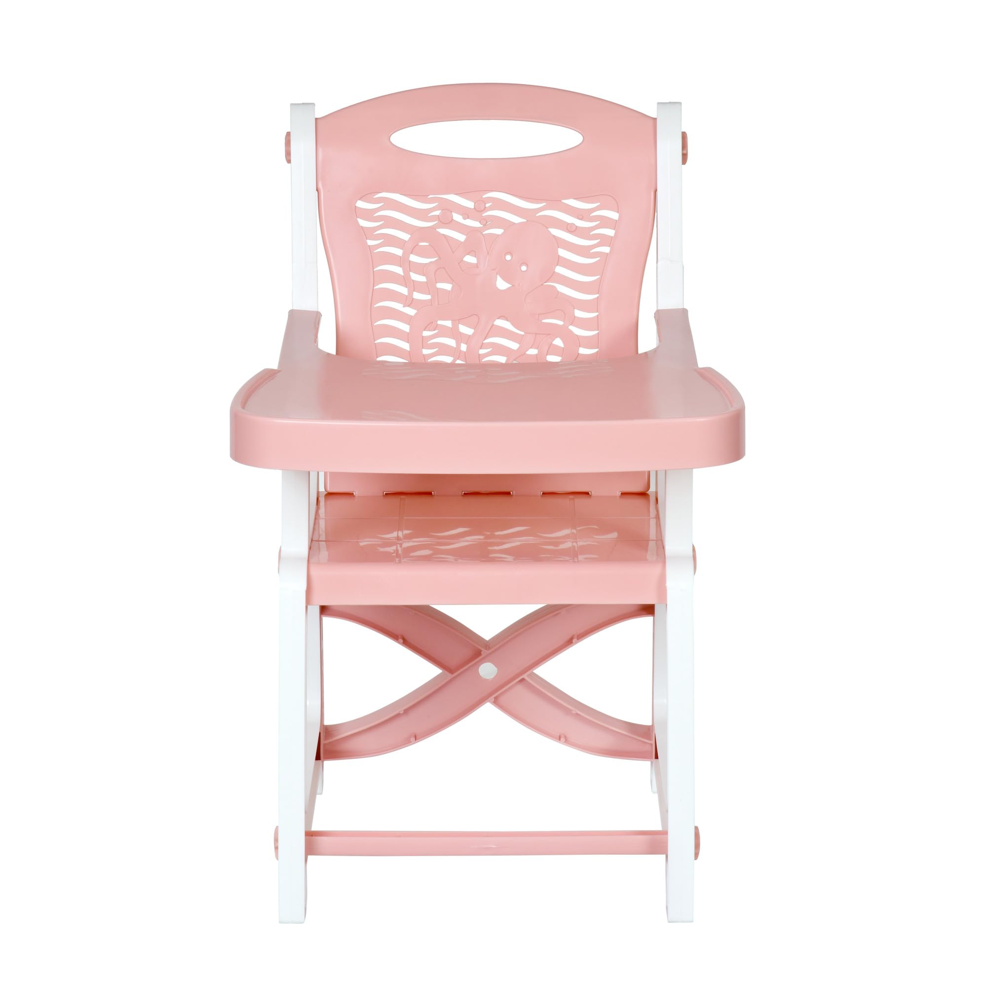 Nilkamal Octo Baby Desk Chair | Study | Shampoo | Meal | Kids Seating Chair with High Backrest for 3-5 Years Kid, Weight Capacity Upto 40 Kg (3-Year Warranty) (Milky White/Crisp Onion)-image-14
