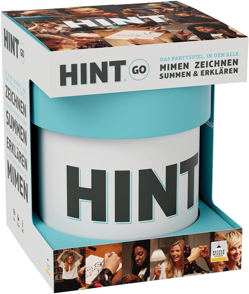 Asmodee Bezzerwizzer Studio Hint Go | Party Game | Guessing Game | 4+ Players | From 15+ Years | 30 Minutes | German