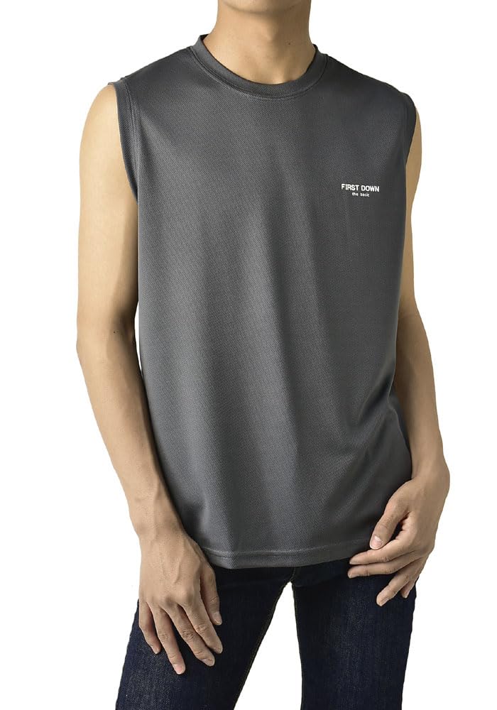 Amazon | [ファースト ダウン] ノースリーブ Tシャツ メンズ
