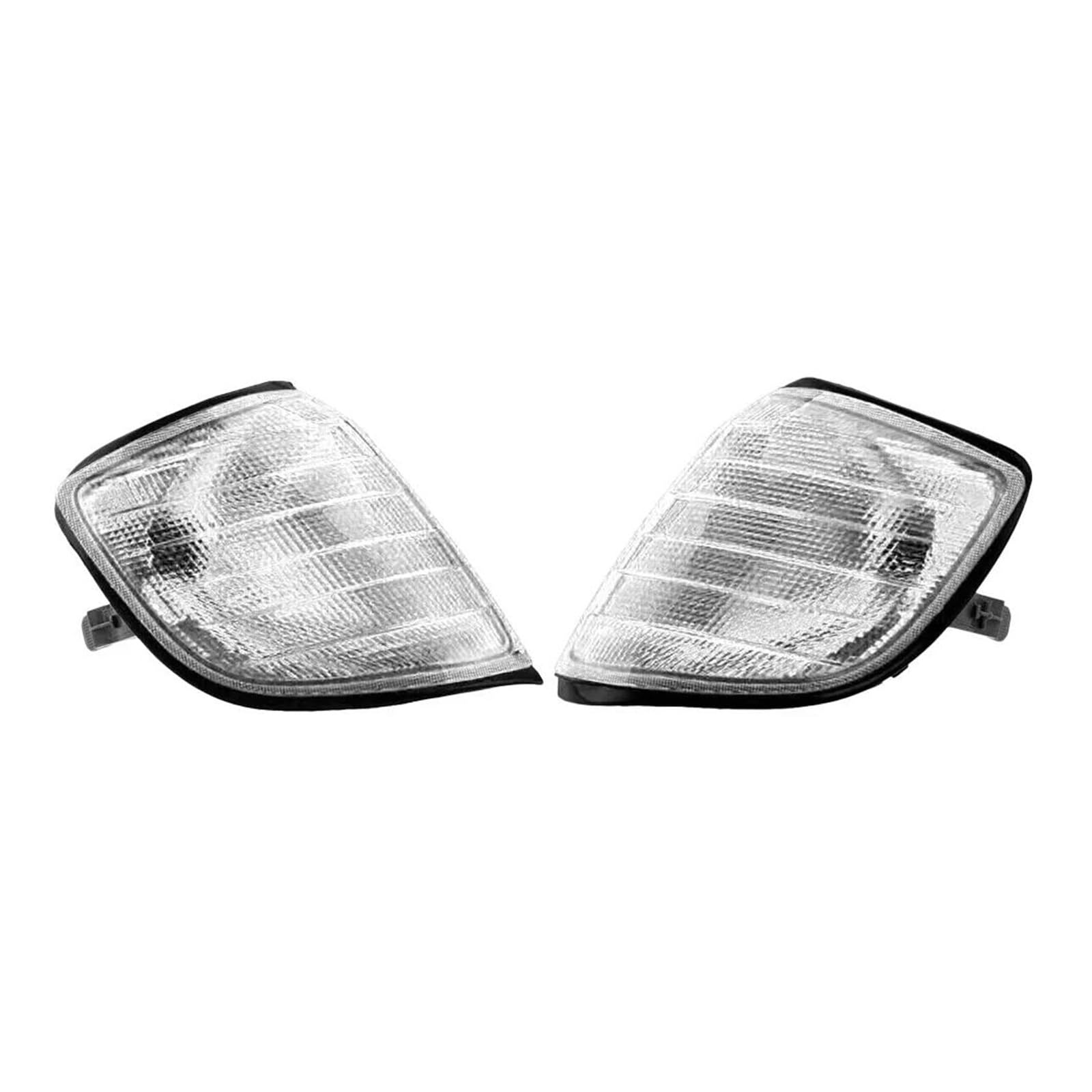Freccia Specchietto Auto Luce D'angolo Lampade Di Parcheggio Per Mercedes Per Benz W140 Classe S S320 S420 S500 S600 1991-1998 1408260543 1408260643(Clear Lens)