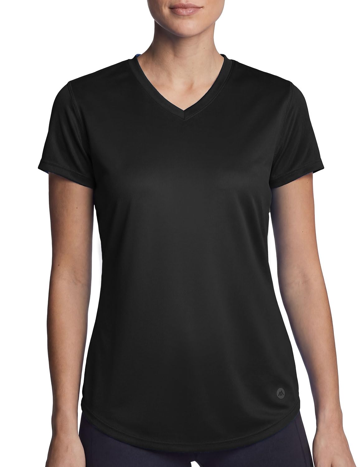 Women's Instant Cooling V Neck Shirt, UPF 50+ Sun Protection