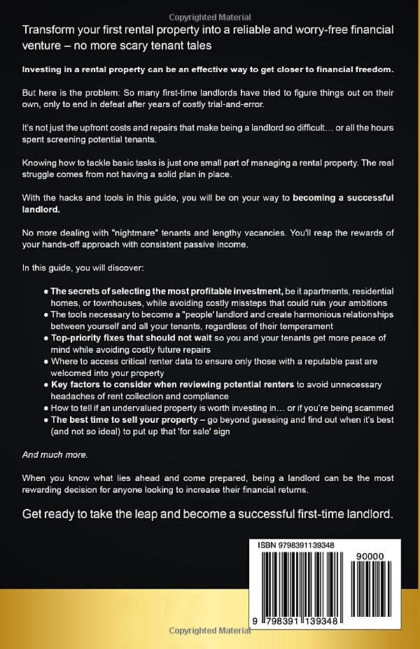 Miniatura 2 de The Real Estate Investing Blueprint A Beginners Guide to Becoming a Landlord, Building a Property Portfolio, and Generating Income from the Housing