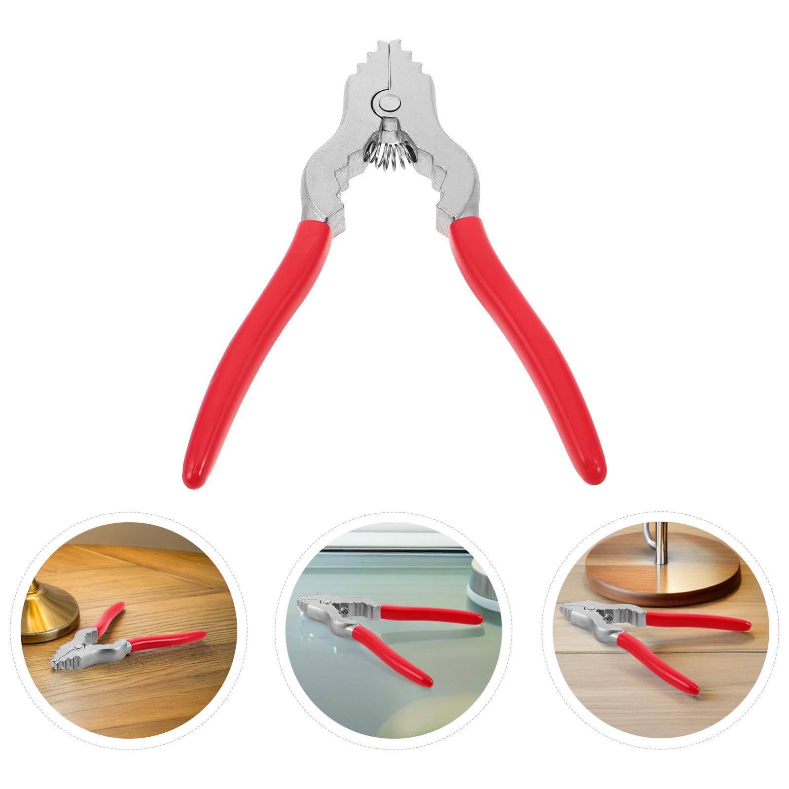 ULTECHNOVO Pince à Ouvrir pour Maillons de Chaîne en Alliage de Zinc Poignée Ergonomique et Construction Robuste pour Installation de Luminaires Suspendus