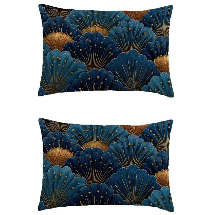 Housse de coussin 70x90cm imperméable et déperlante en lin pour un confort durable