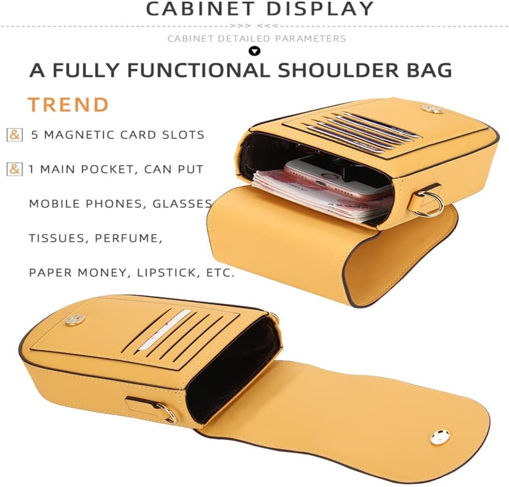 Mobile Phone Pocket Mini Bags Small Clutches Wallet Shoulder Bag Women Handbags Black Clutch Purse Handbag