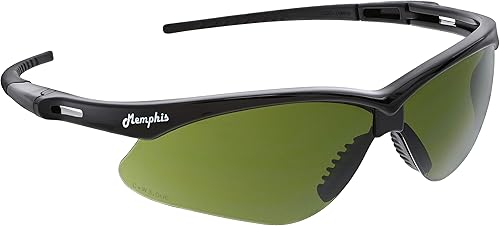 MCR Safety Gafas MP1130 Green Filter 3.0 Lentes de policarbonato hidrofílico con protección UV, revestimiento antivaho y resistente a los arañazos, disponible en Yaxa Colombia
