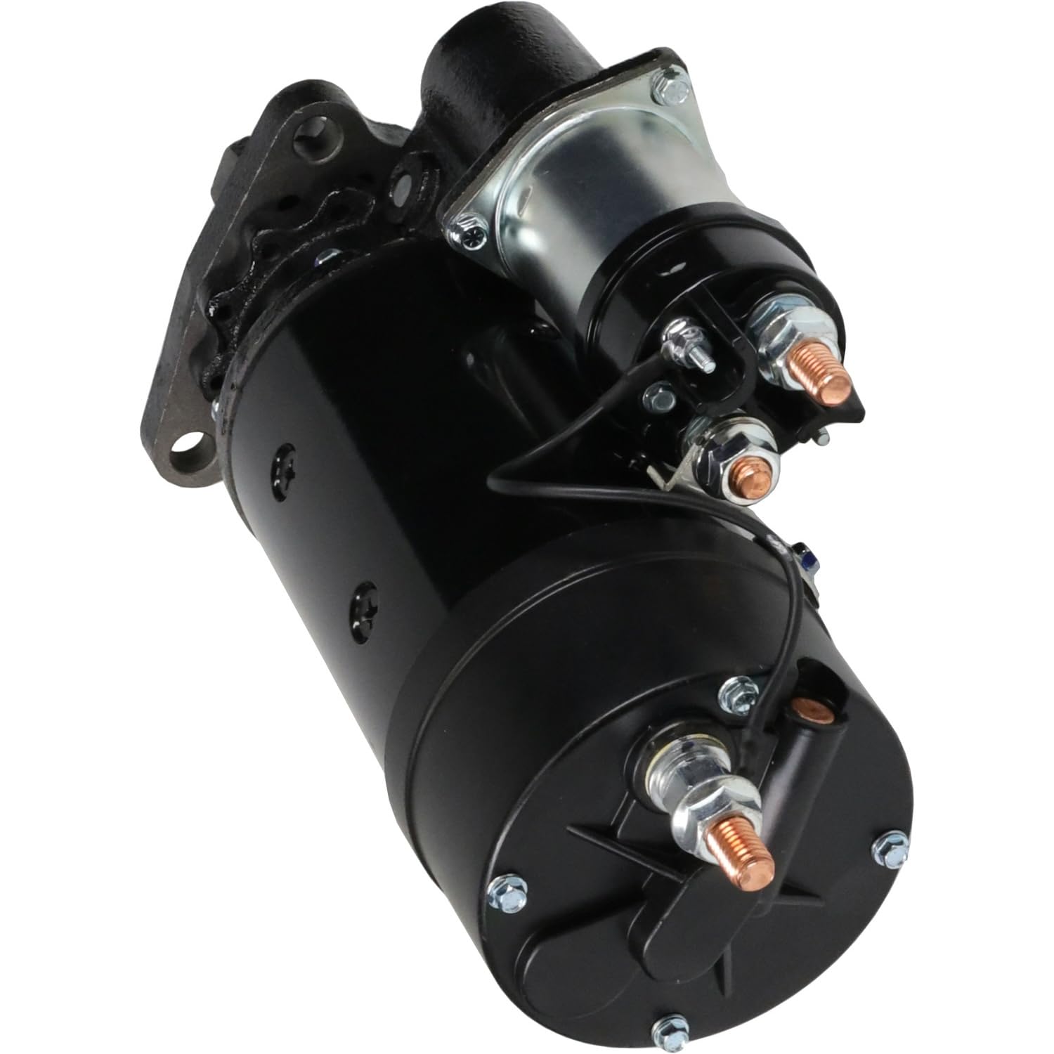 RAREELECTRICAL 12V Starter Motor Compatible with 1985-1995 3208 Marine | Engine 1986-1993 Diesel Truck 1986-1989 C60 C70 C6D C7D Delco 42MT DD 323-105 1993942 product thumbnail 7