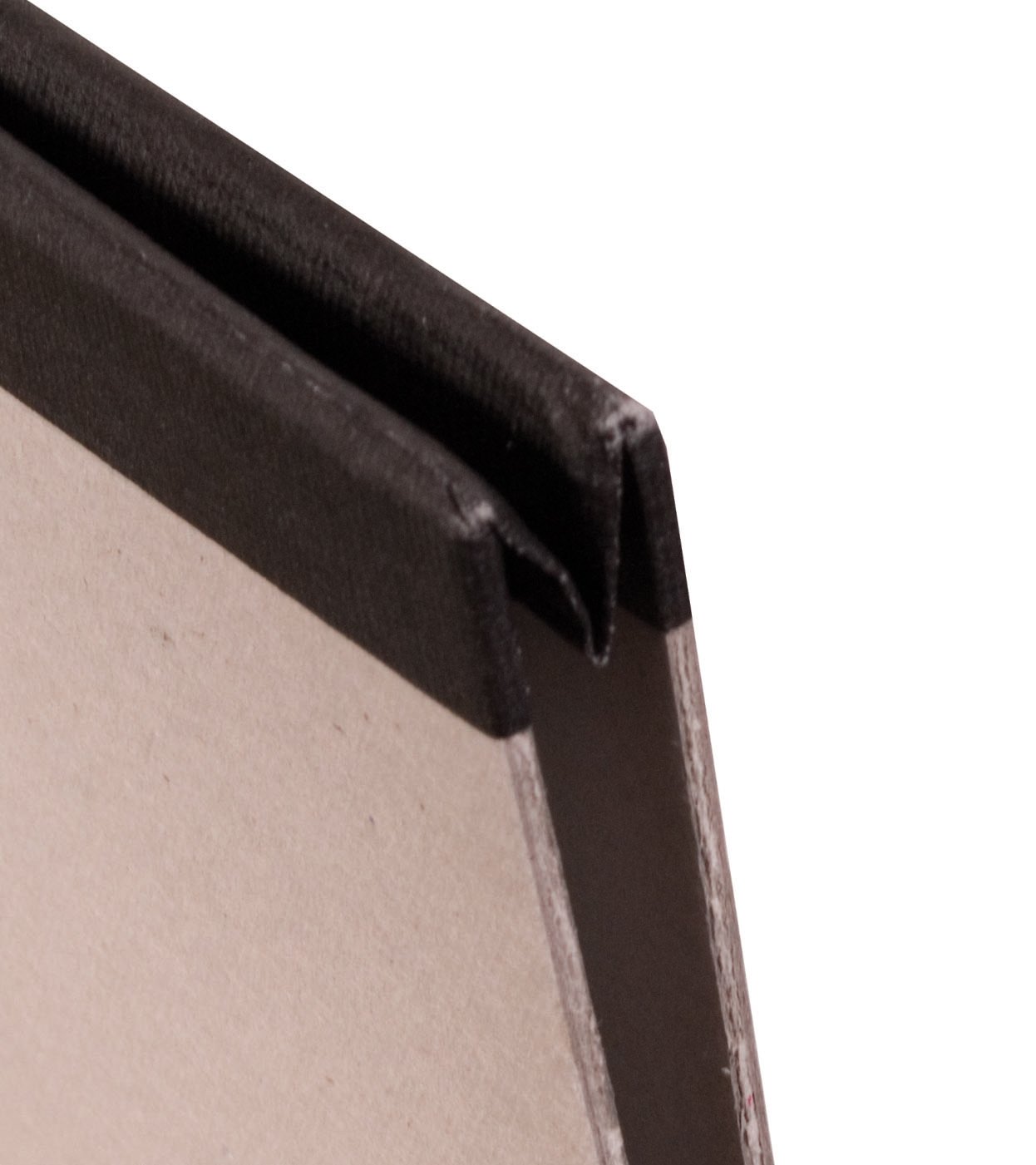 Clairefontaine - Ref 44610C - Carpeta de arte con cierre de correas elásticas - Color gris crudo - Superficie de tarjeta de vitela personalizable, apta para documentos de tamaño 32, 5 x 50 cm
