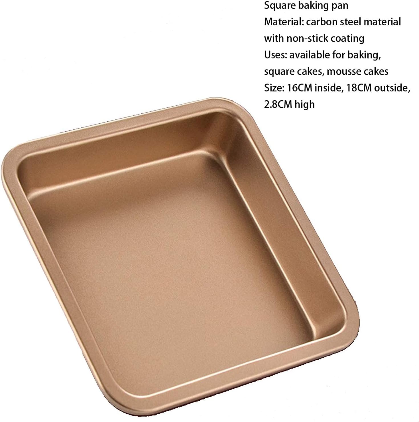 Nonstick Bakeware Set Baking Pan Set, Kitchen Baking Pans Cookie Sheet Set, Home Cooking Baking Set, for Making Cakes