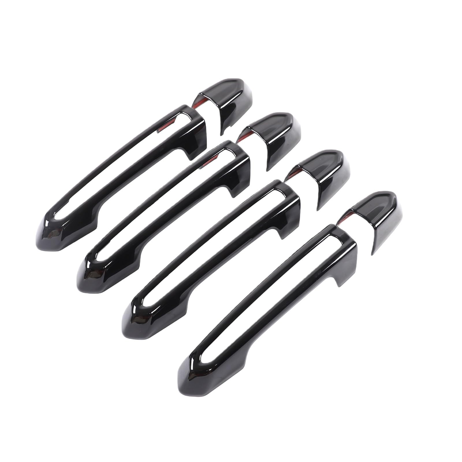 Hiiaw Piano Black Car Door Handle Cover Trim Abs Car Exterior Door Handle Cover Trim Stickers For Cadillac For Xt4 Xt5 Xt6 Ct4 Ct6 Ats Xts Cts 2013-2021