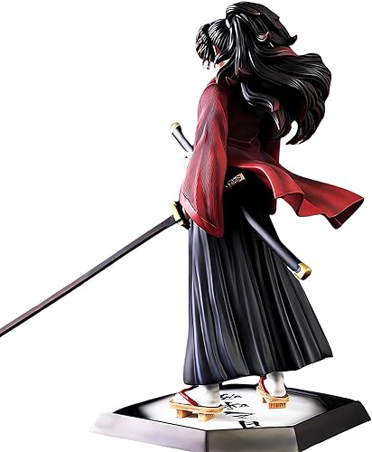 Miniatura 4 de seksiwo Yoriichi Tsugikuni Figura Kimetsu No Yaiba Demon Figures Monster Slayer Figura de acción Decoración de escritorio Regalo Anime Fan