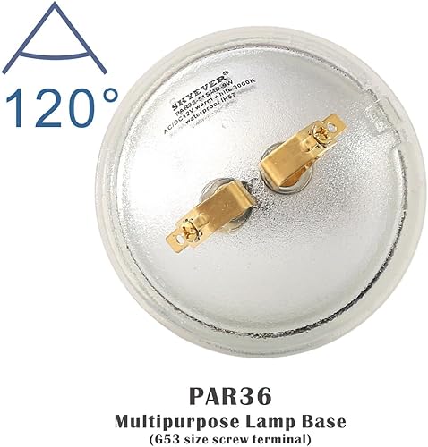 Miniatura 3 de PAR36 - Bombilla reflectora LED de 9 W, impermeable IP67, CACC 12 voltios, 900 lm, para paisaje, jardín, fuera de la red y uso en vehículos, blanco