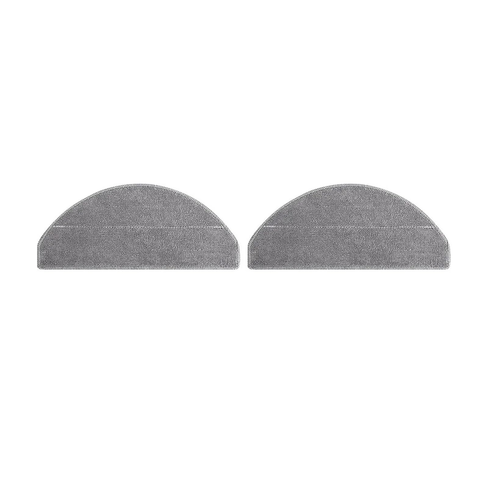 VIXWDRUTY Mop Cloths，Compatible For Xiaomi，3C Plus 3C S20 E10 B112 D106 E10C E12 C103 Robot Vacuum Cleaner Replacement Durable Rags Parts(2pcs)