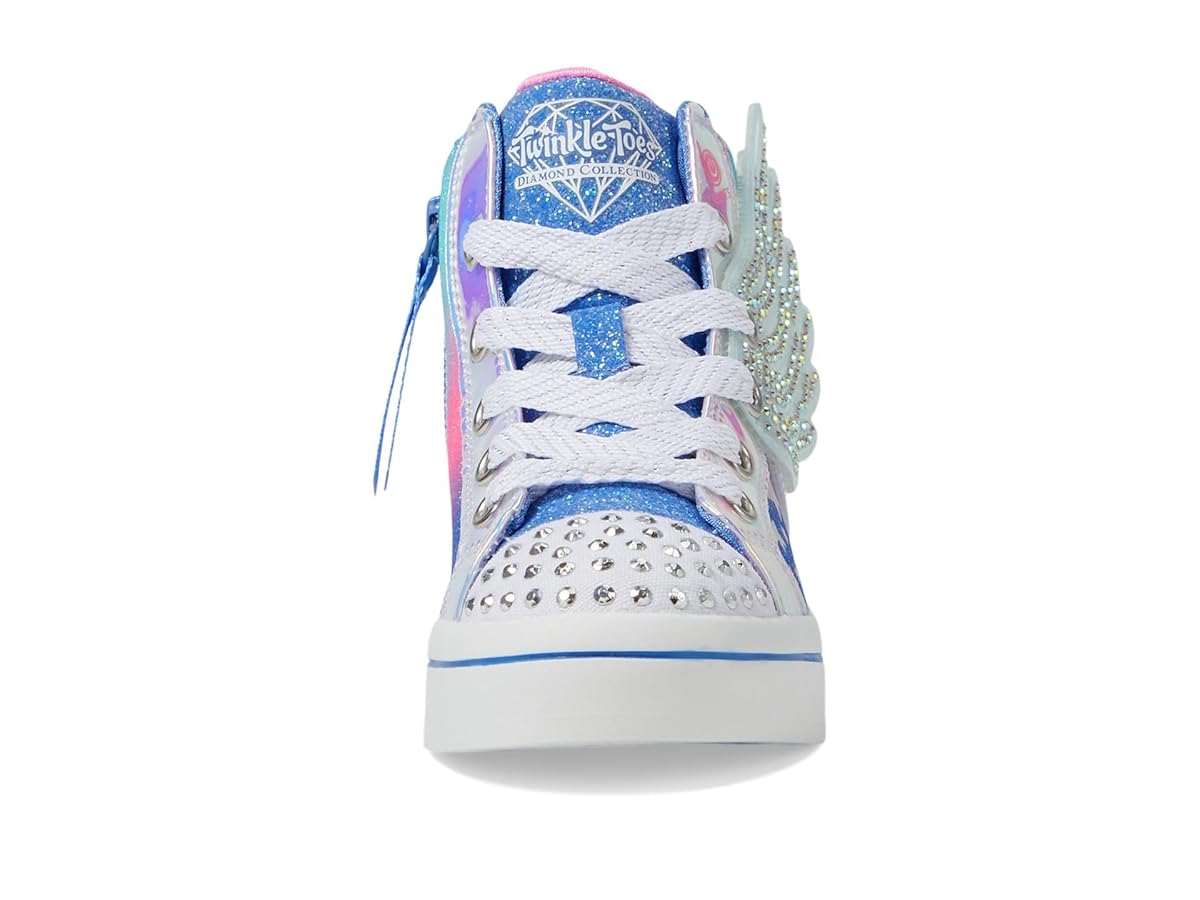 Amazon.com | Skechers Girls TWI-Lites 2.0 Sneaker, Blue
