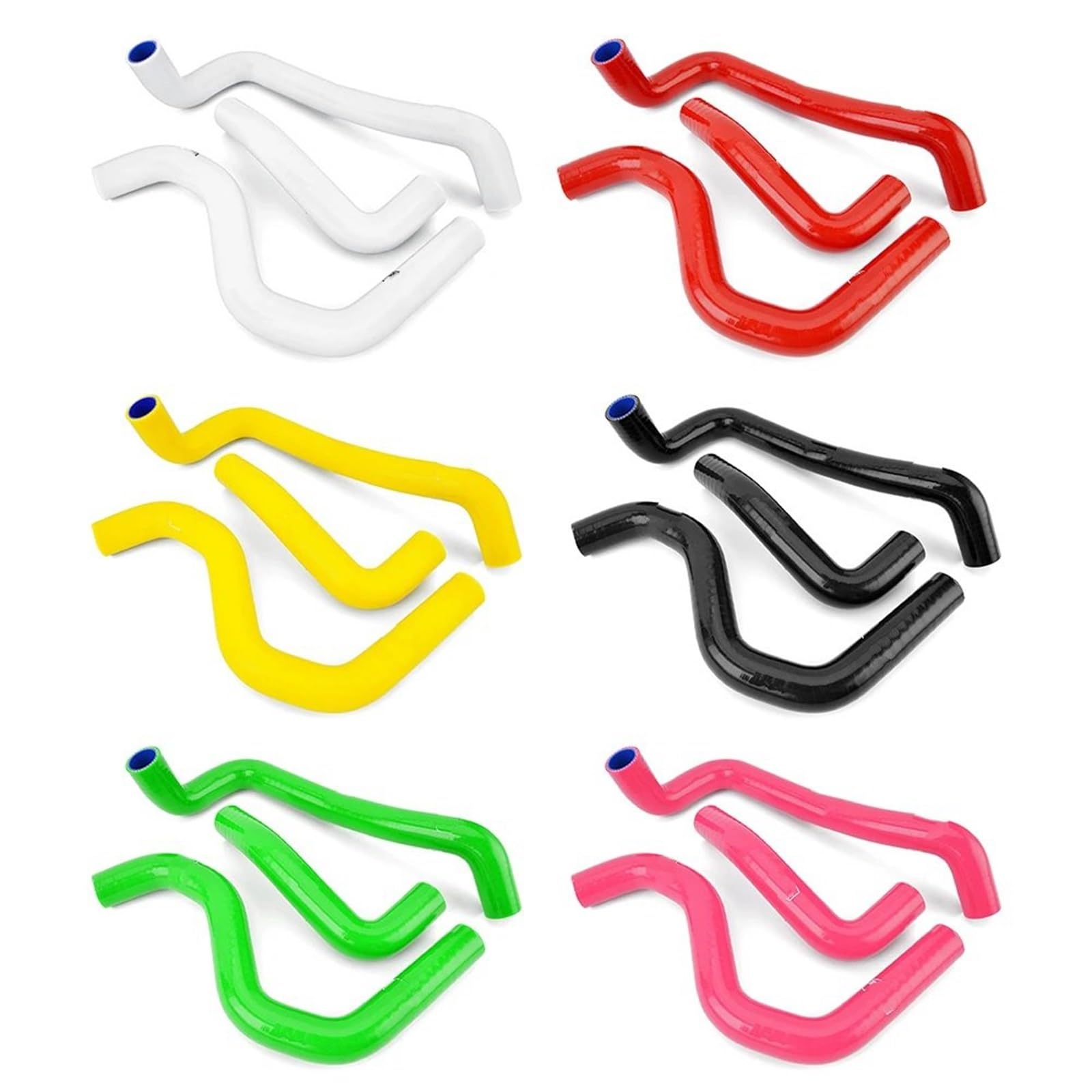 Manguera Gasolina Kit de Manguera de refrigerante de radiador de Silicona para Motocicleta Triumph Street Triple 765 R RS R 765 RS 765 2020 2021 2022 Manguito Turbo(Red)