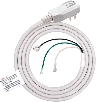 ELEGRP 0651515LY L15515 L22515 14AWG LCDI Power Cord Plug for A/C Air Conditioner, E250451 UL Certified, 7.5FT Leakage Current Detection Interrupter Replacement, 120V 15A 1800W 60Hz NEMA 5-15P, 1 Pack