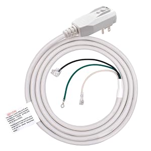 ELEGRP 0651515LY L15515 L22515 14AWG LCDI Power Cord Plug for A C Air Conditioner E250451 UL Certified 7