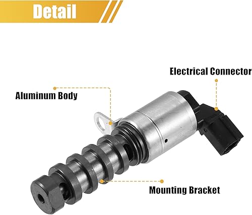 Miniatura 4 de X AUTOHAUX 918-076 Electroválvula variable de sincronización VVT de control de aceite del árbol de levas para Honda Accord 2008-2012 CR-V 2012-2014