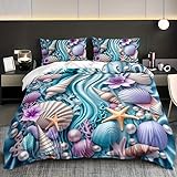 [Parures de Lit 3 Pièces]: Veuillez mesurer la taille de la couette, avant d'acheter i'ensemble de housses de couettes comprend 1 x housse de couette 240 x 260 cm, 2 x taie d'oreiller 65 x 65 cm (sans drap et couverture).