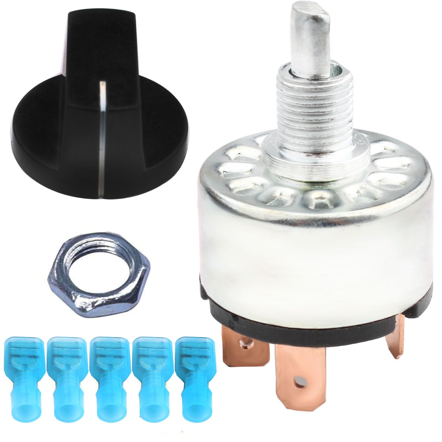 RUNCCI-YUN Commutateur Rotatif 4 Positions 3 Vitesses 16A - Sélecteur Ventilateur Chauffage