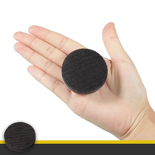 Miniatura 5 de LEONTOOL Paquete de 5 almohadillas de espuma suave de 2 pulgadas (1.969 in), almohadillas de espuma suave sin agujeros, almohadillas de lijado de