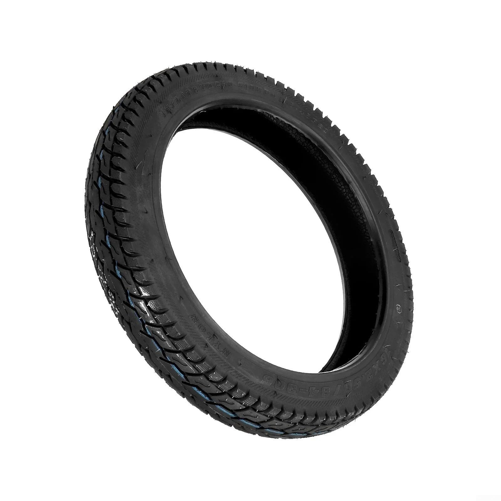 Gdfnmogo 16x2.50 Tubeless Pneumatico Bici Elettrica Addensato Gomma